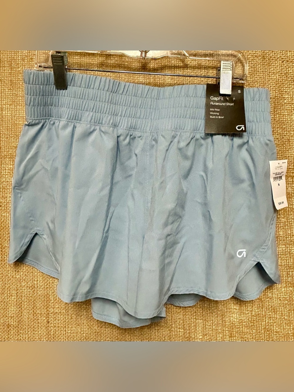 GAP Light Blue Runaround Shorts Size Small. New with tag.